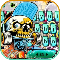 Skull Skate Graffiti Theme