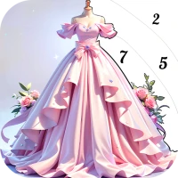 Princess Dress Coloring Game