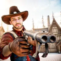 Cowboy Survival Horse Shooting